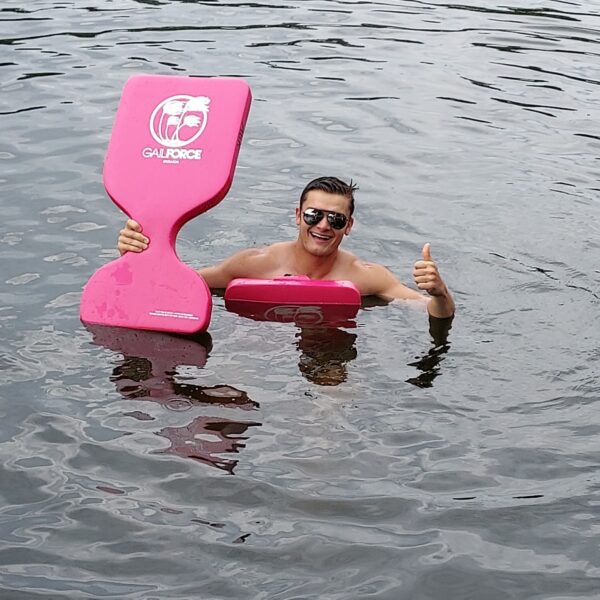 Grab a water saddle