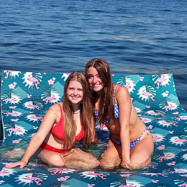 Gals on a lily pad