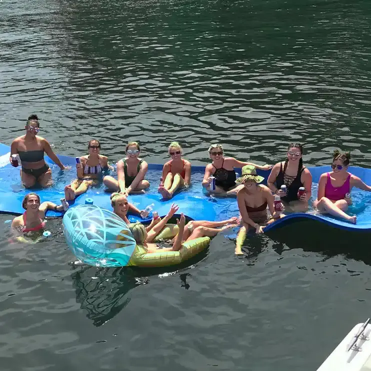 girls-on-lilly-pad-sq Lake of the Ozarks Lilly Pads